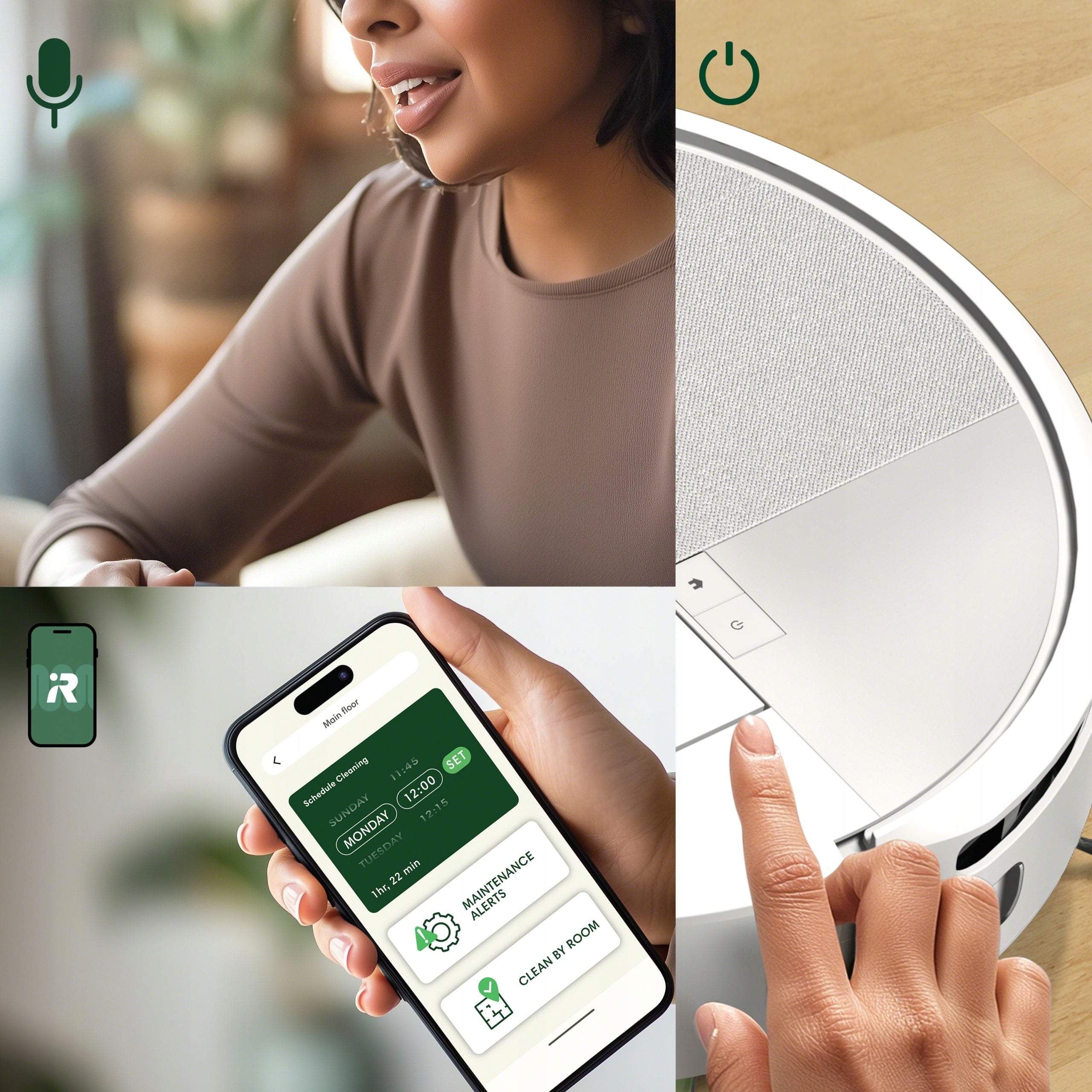 Cleaning robot mopping iRobot Roomba 205 Dust Compactor White 7000Pa Power 0 W