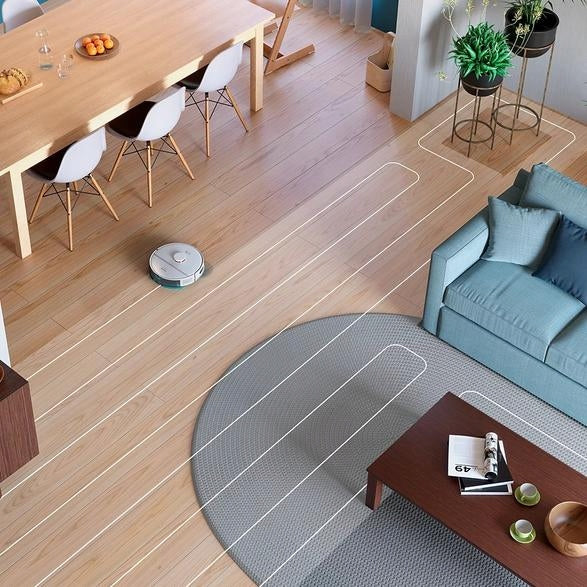 Cleaning robot mopping with station Philips 2000 white Dominant color white