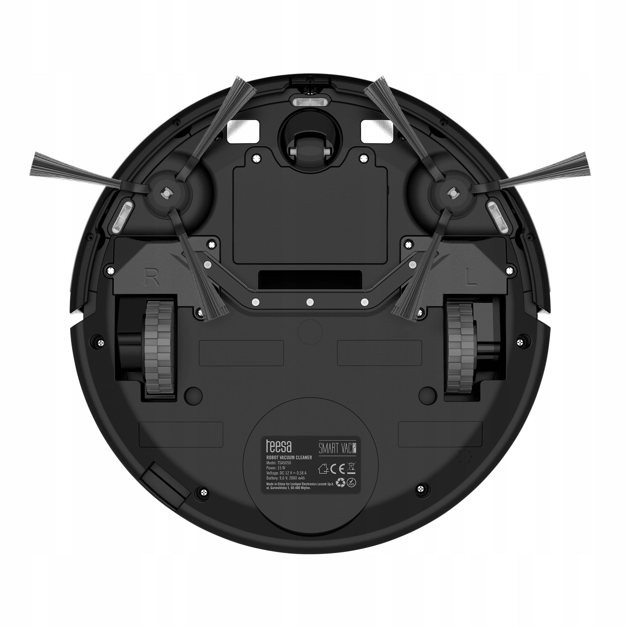 Cleaning robot vacuum cleaner TEESA SMART VAC2 HEPA Manufacturer code TSA5050
