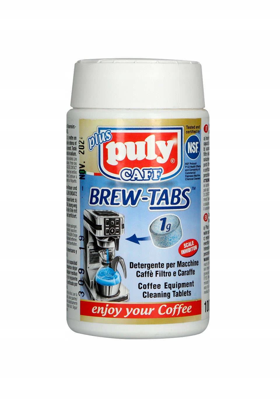 Cleaning tablets PULY CAFF Plus Tabs NSF 1g (100 pcs.