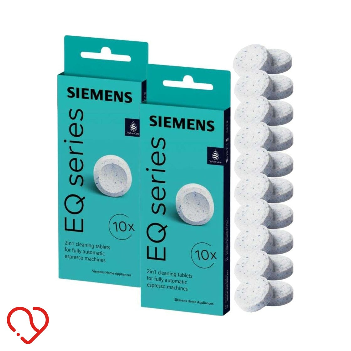 Cleaning tablets Siemens for coffee machines 2x10 pcs.