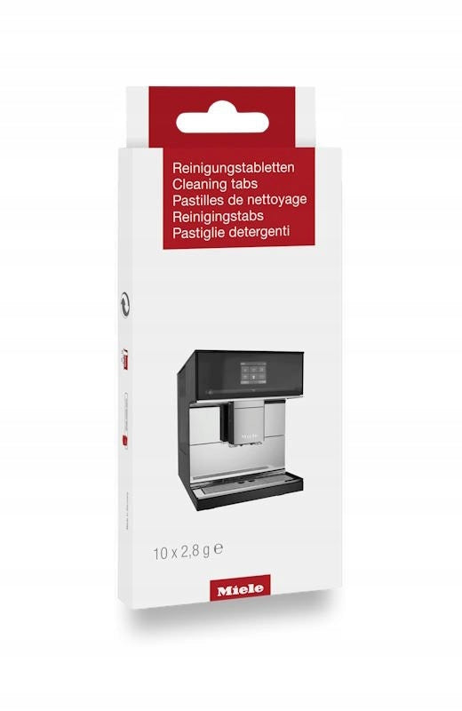 Cleaning tablets for Miele machines 10 pieces remove oils and deposits