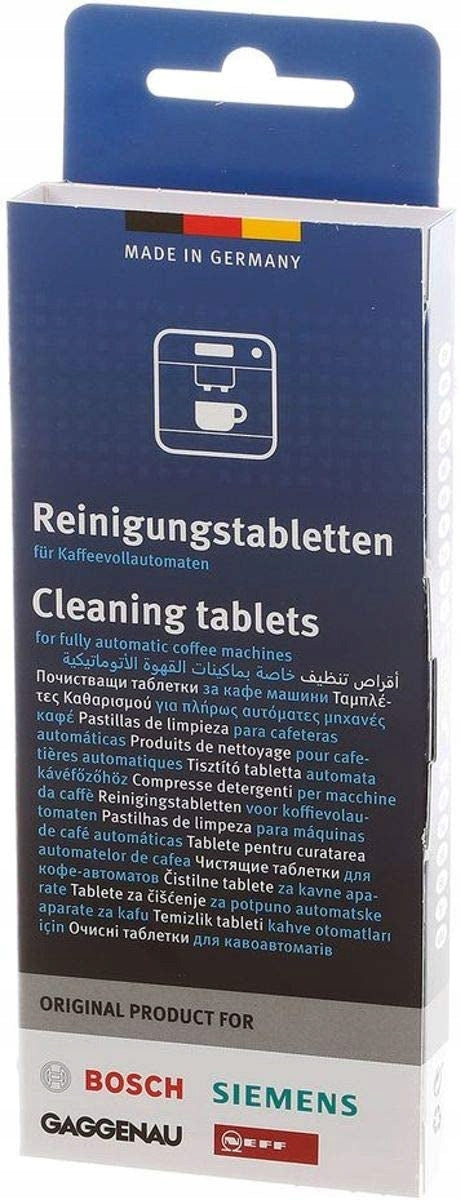 Cleaning tablets for coffee machines and kettles Bosch 00311940 2,2 g 10 pieces Manufacturer code 00311940