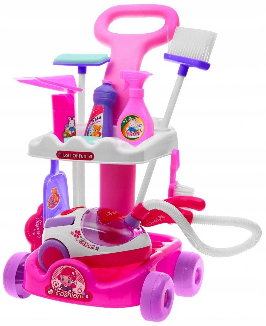 Cleaning trolley for children 3+ Interactive vacuum cleaner + Balls + Accessories Manufacturer code A5952