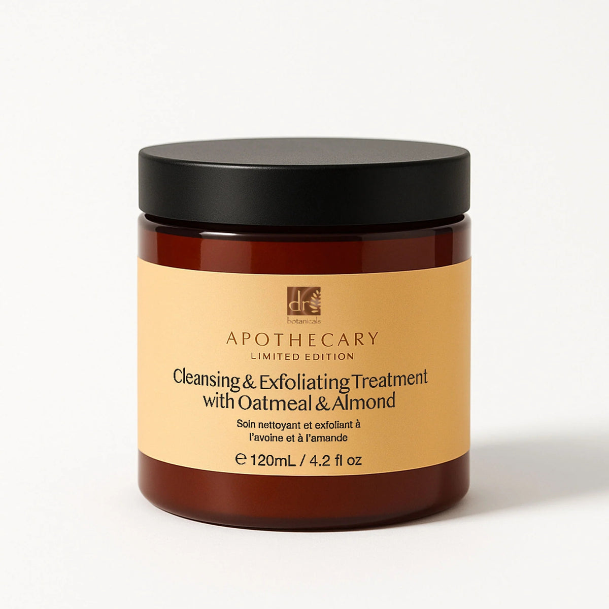 Cleansing and exfoliating treatment with porridge and almonds 120ml Packaging status original