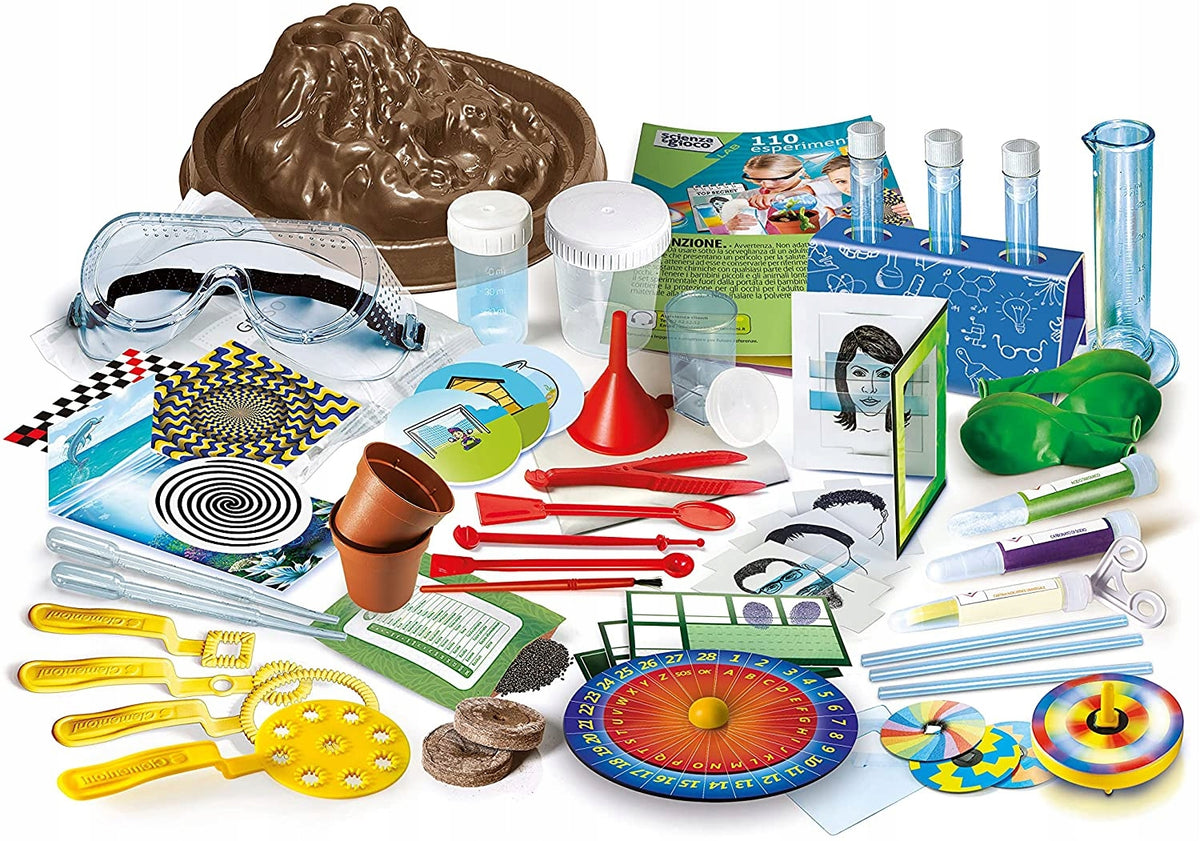 Clementoni 110 experiments Manufacturer code 50720