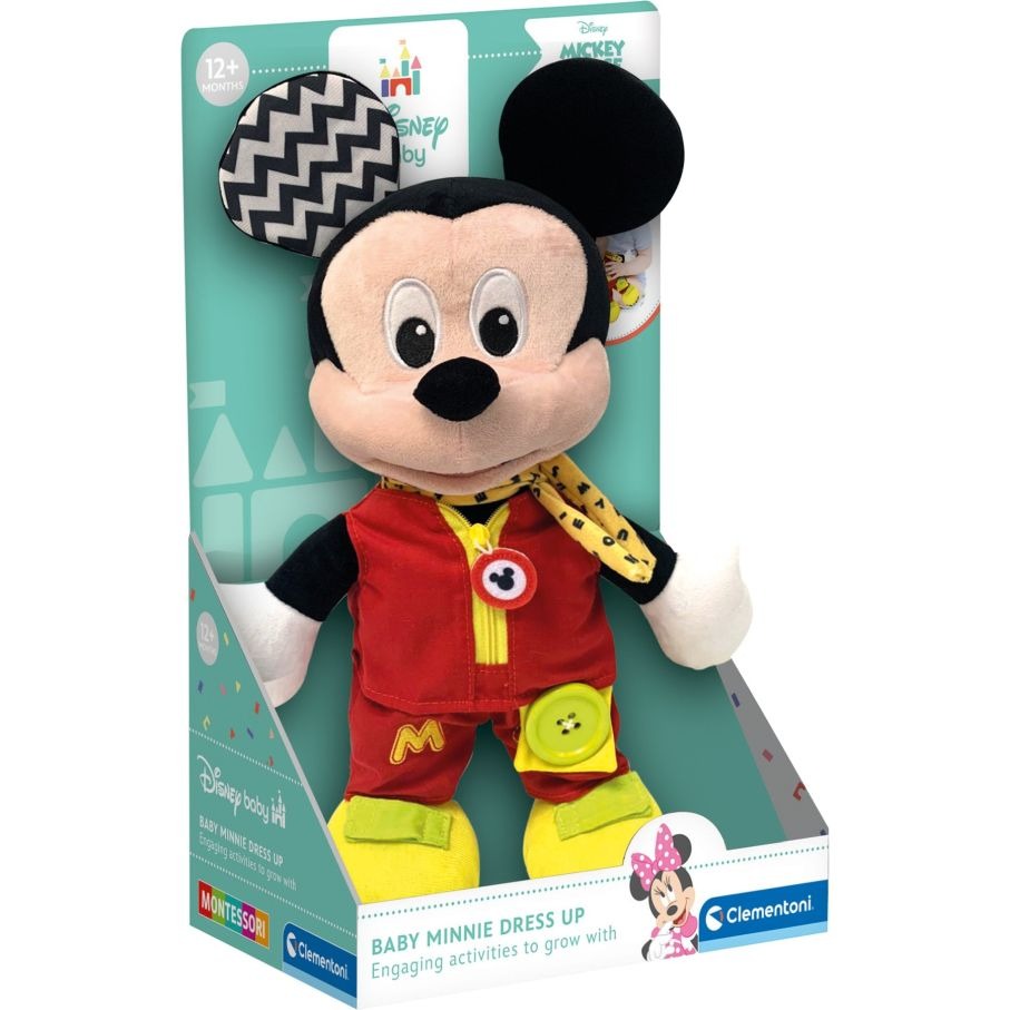 Clementoni Baby Disney plush Mickey Dress Me Up 17859