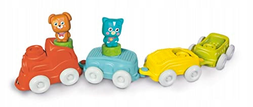 Clementoni ClemmySoft Animals Train for Kids Learning to crawl Gift