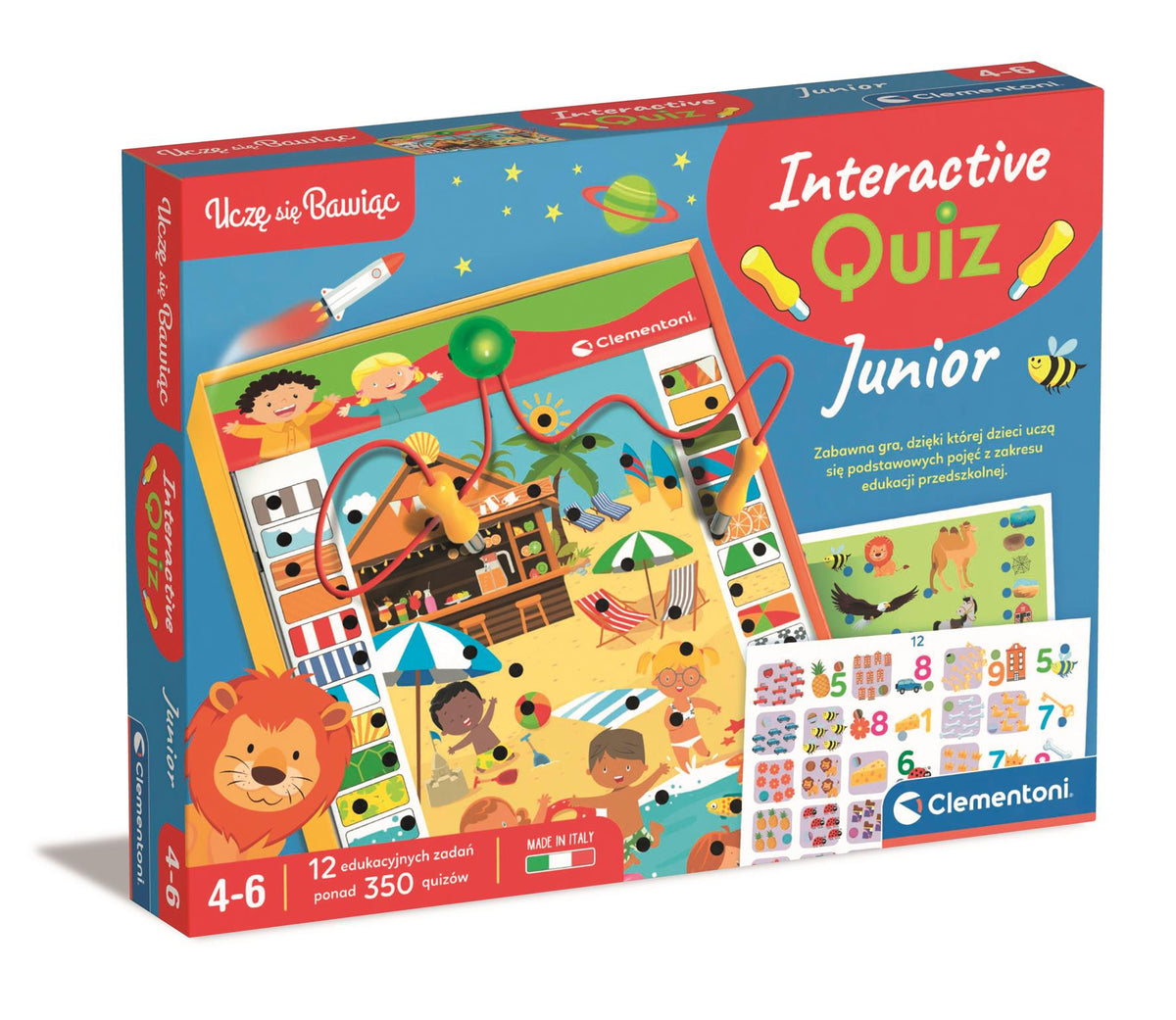 Clementoni Interactive Junior Quiz 8211