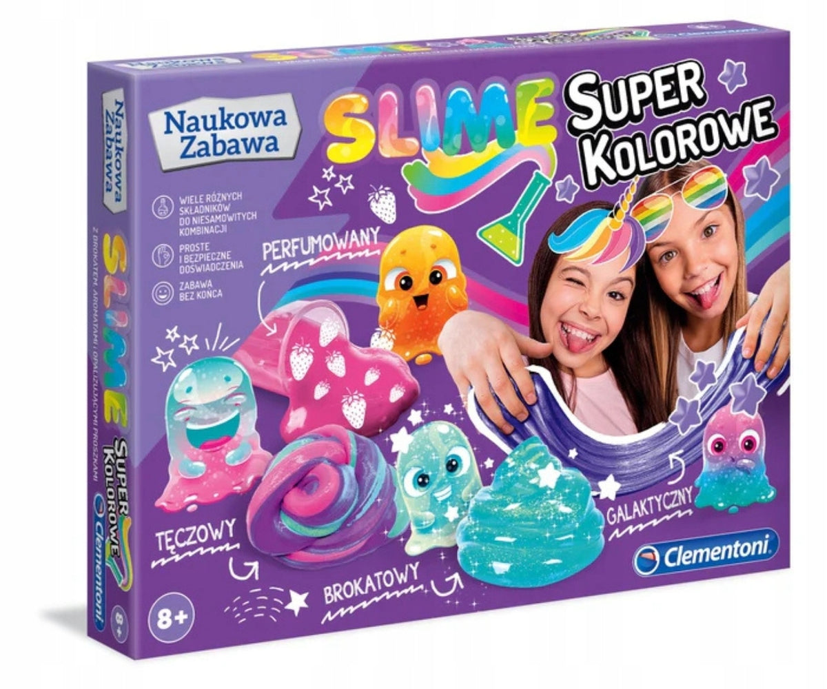 Clementoni Scientific Fun Lab 50636 Super Colorful Slime