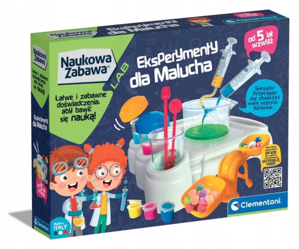 Clementoni Scientific Fun Lab 50895 Experiments For Toddler