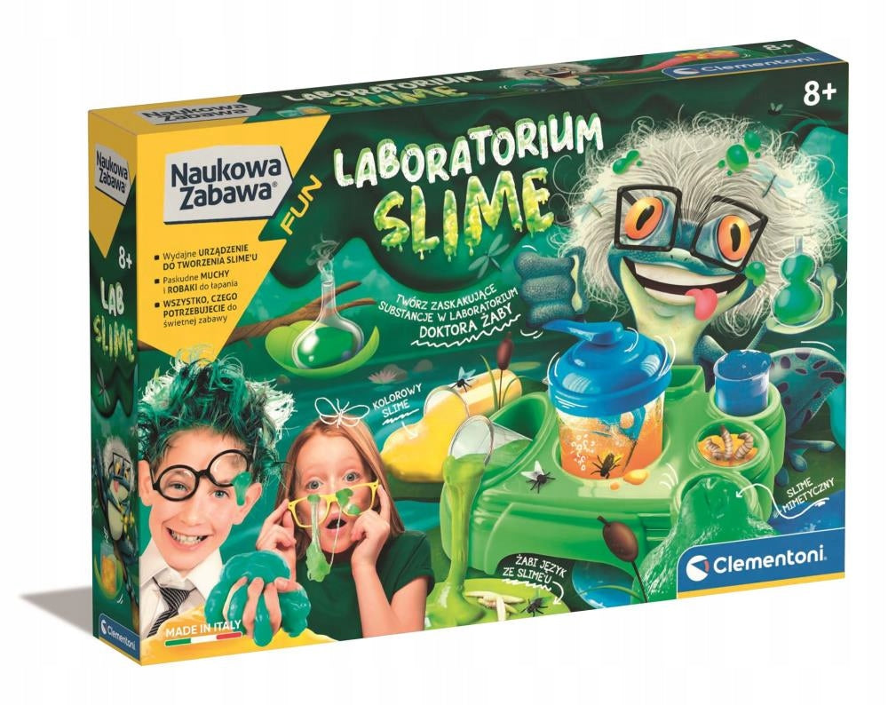 Clementoni: Scientific fun - Laboratorium Slime 50 Brand Clementoni