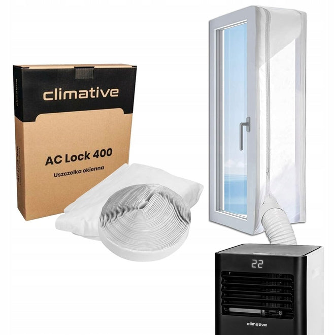Climative window seal for air conditioners