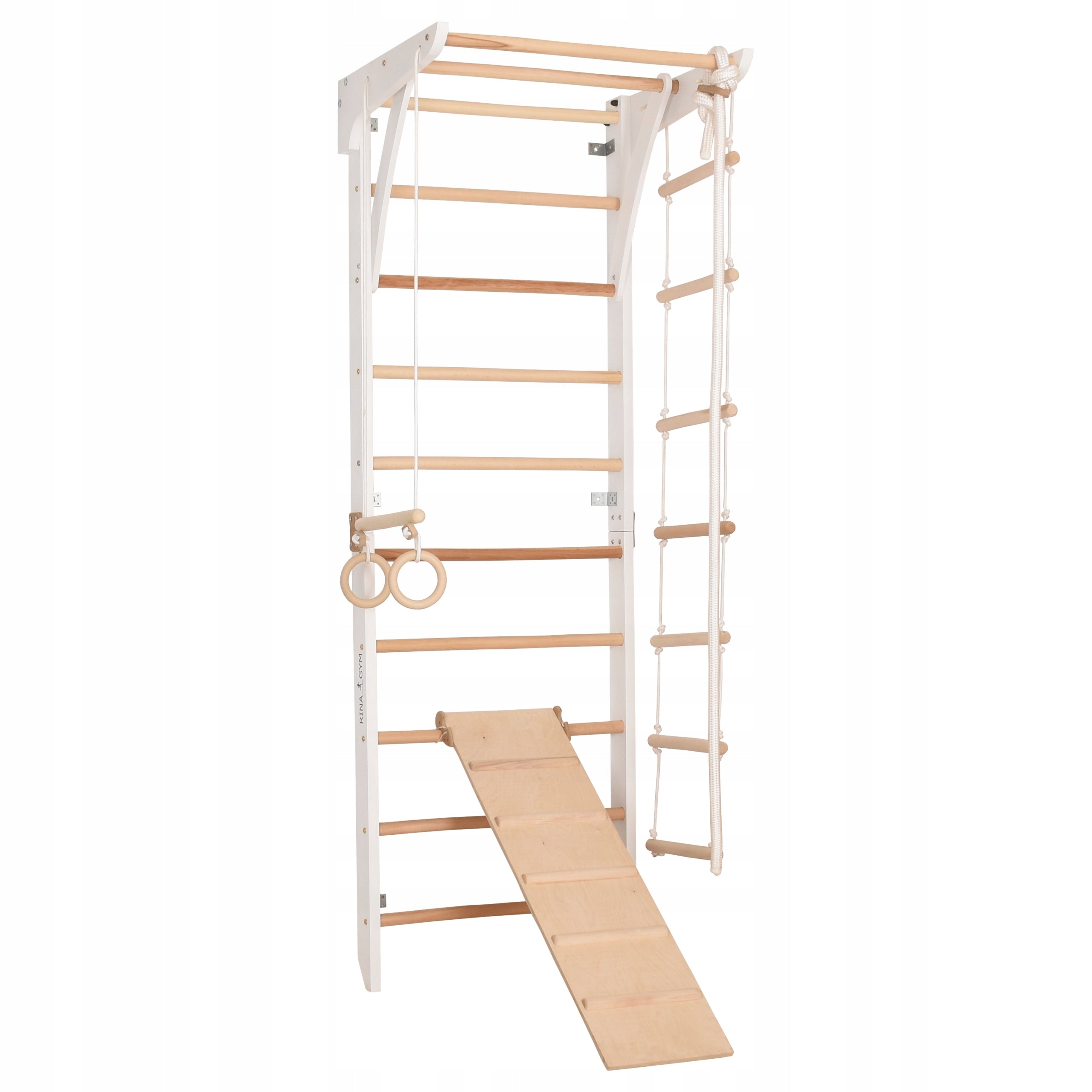 Climbing Ladder for Kids and Adults Room Kinder3 White Brand Rinagym