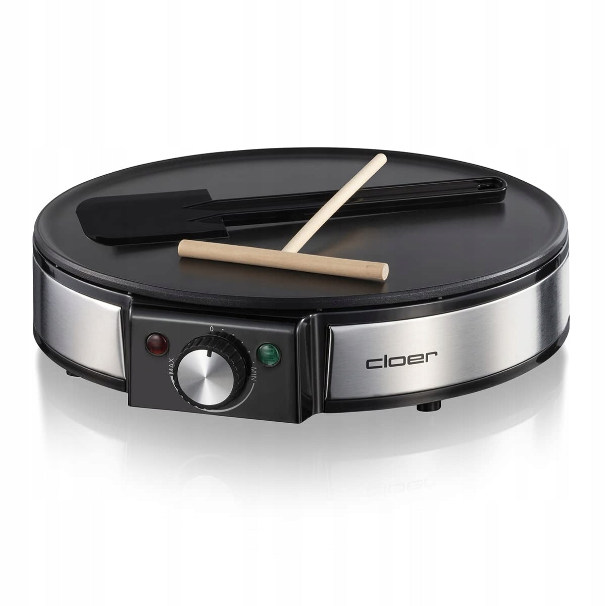 Cloer 6630 pancake maker 30 cm 1200W non-stick coating black Brand no brand