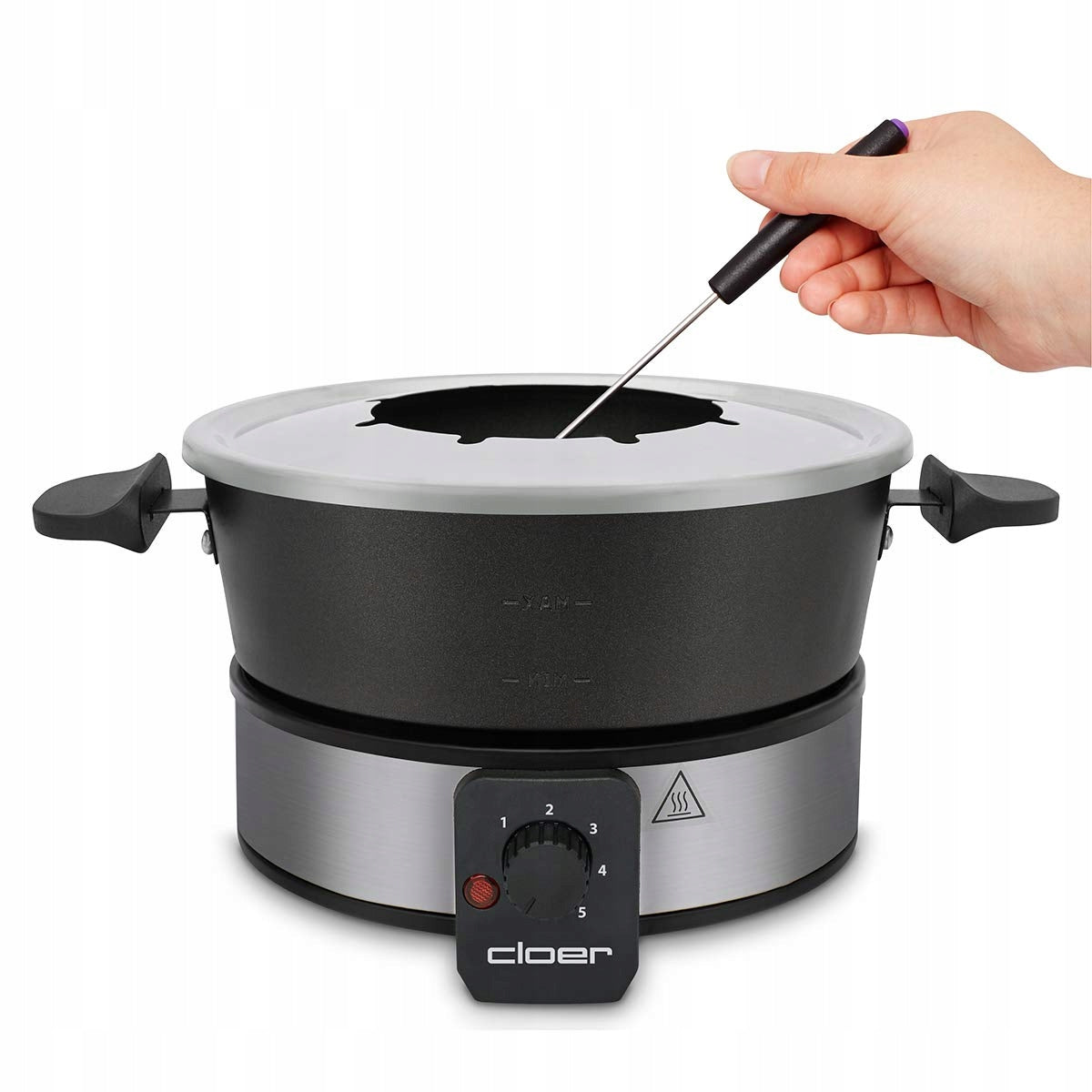 Cloer 6679 fondue for 8 people, coated pot Brand no brand