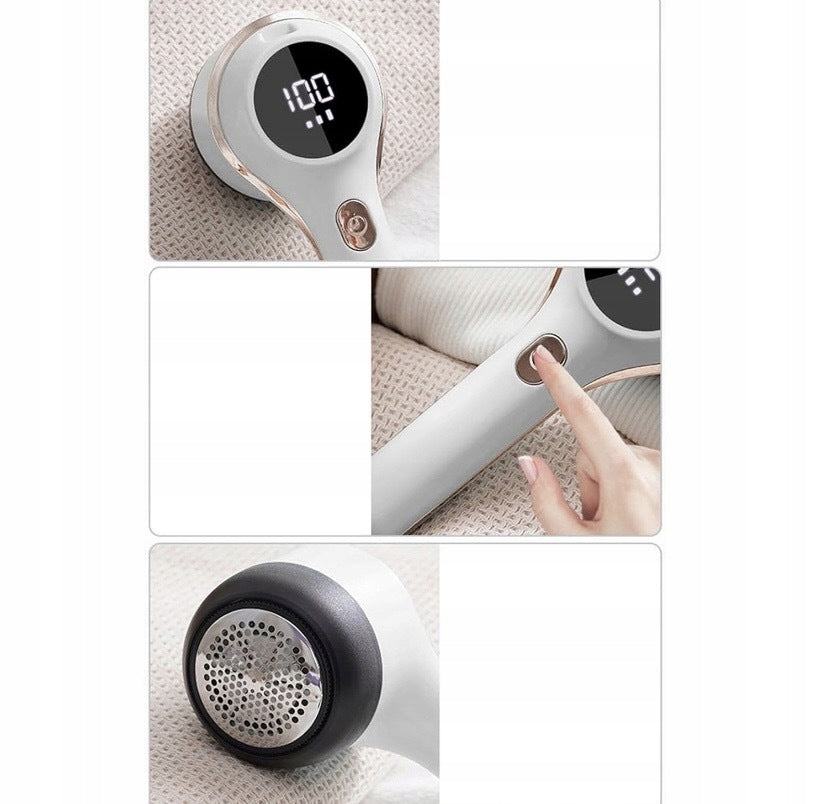 Clothes Shaver 6 Blades USB-C 3 Speeds Lint Removal Manufacturer code BB-001_042026
