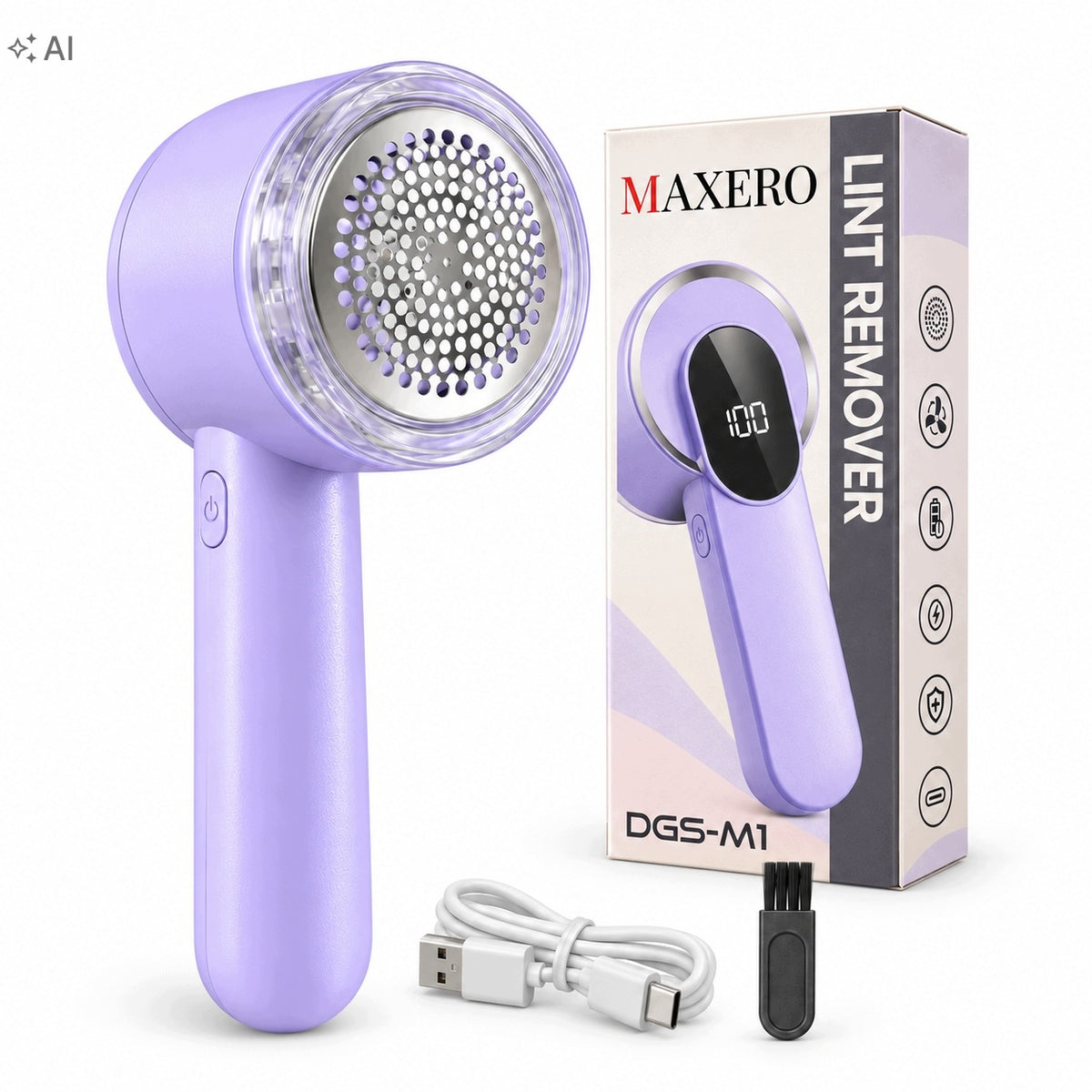 Clothes Shaver Electric Cordless Powerful Sweater Fabric Machine