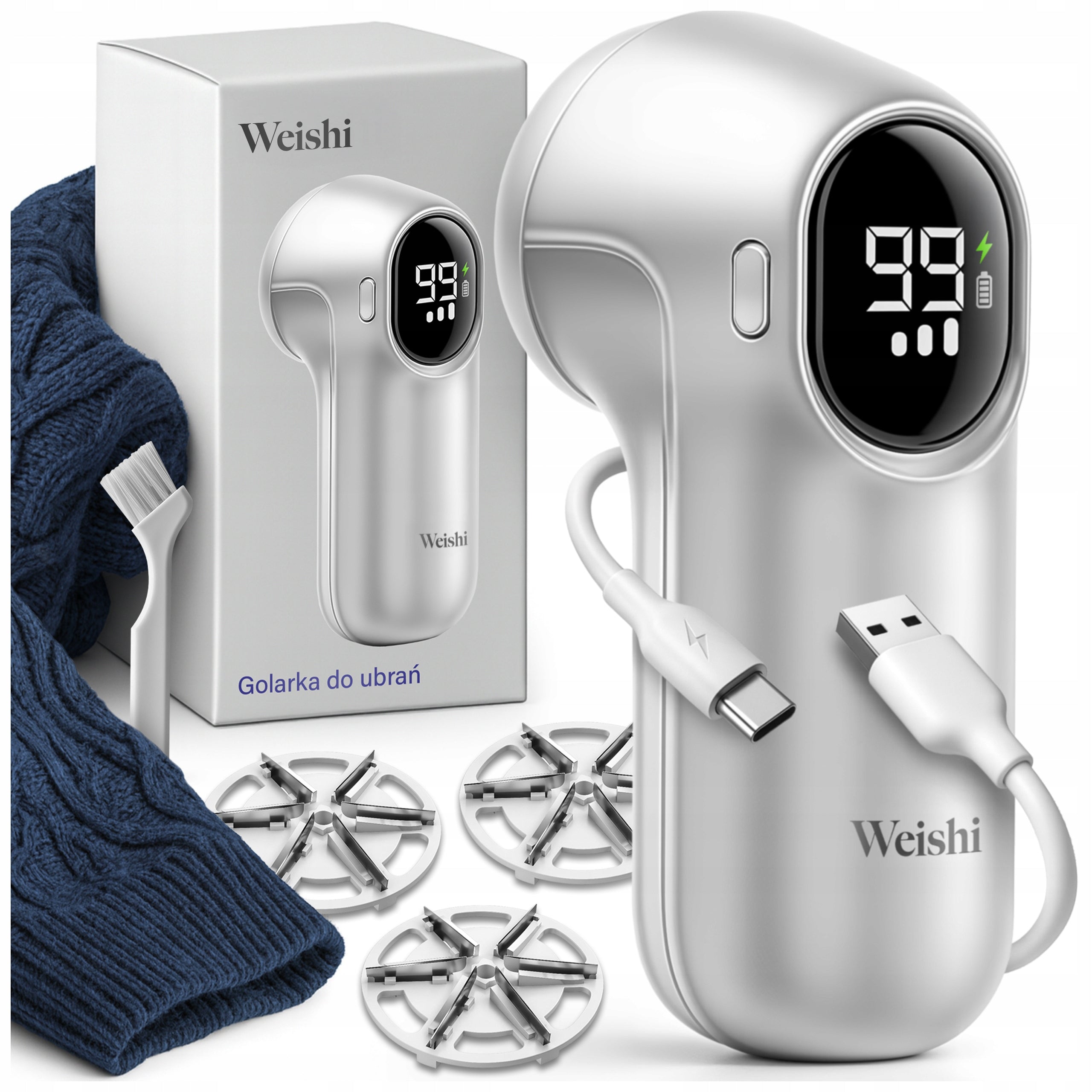 Clothes Shaver Sweaters Clothing Machine POWERFUL Electric CORDLESS
