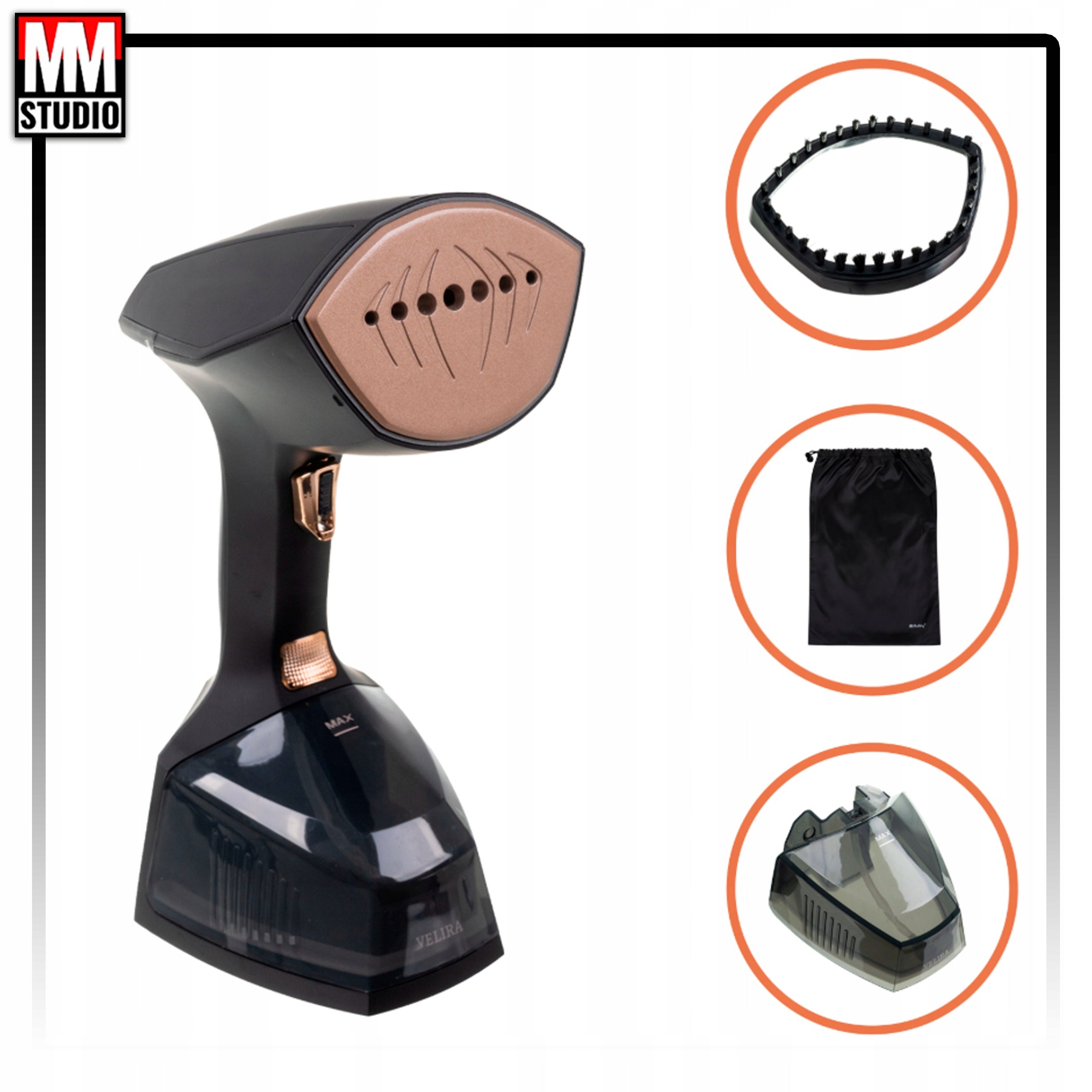Clothes Steamer Steam Iron 2000W 3 Modes Fast Heating Premium Manufacturer code Parownica Do Ubrań z 3 Trybami 2000W