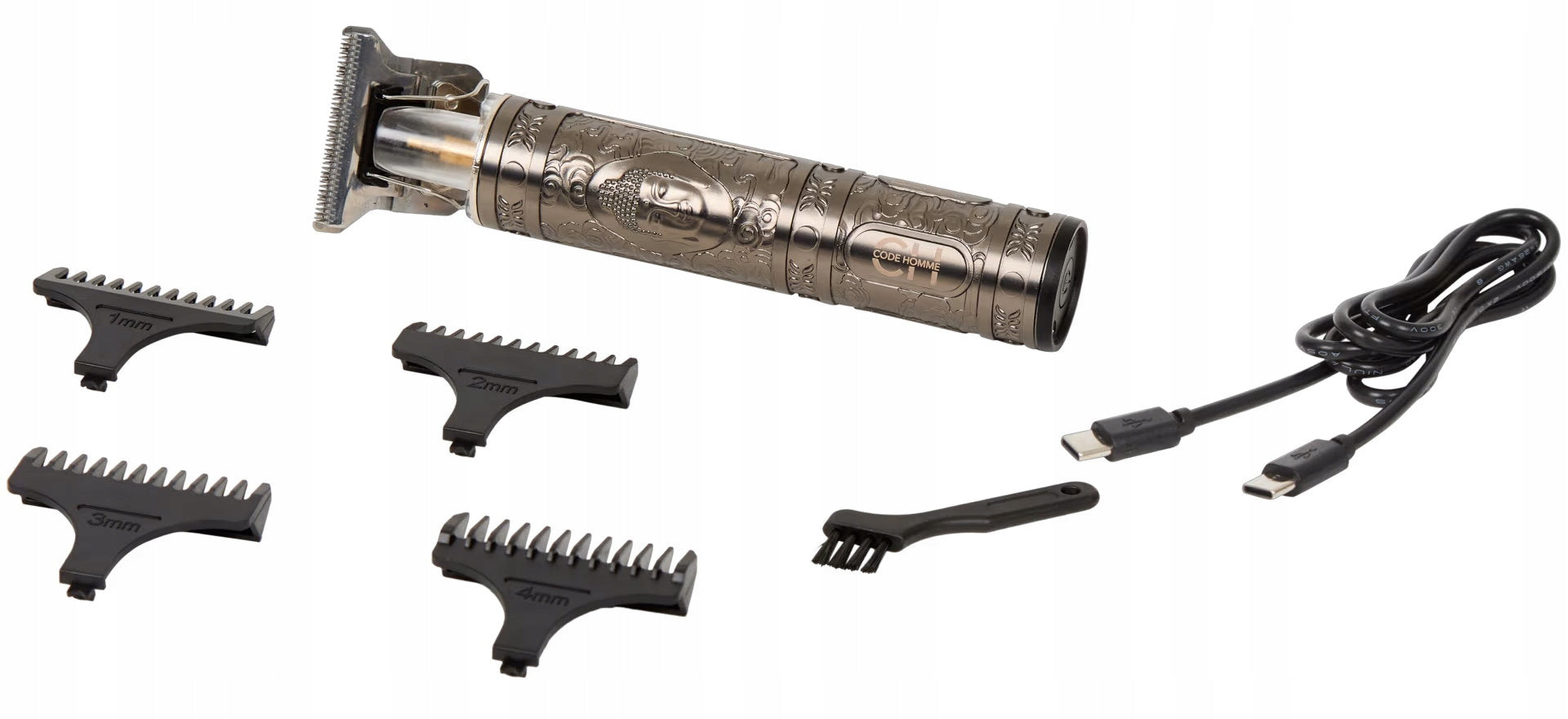 Code Homme 7-Piece Precision Hair Clipper Packaging status original