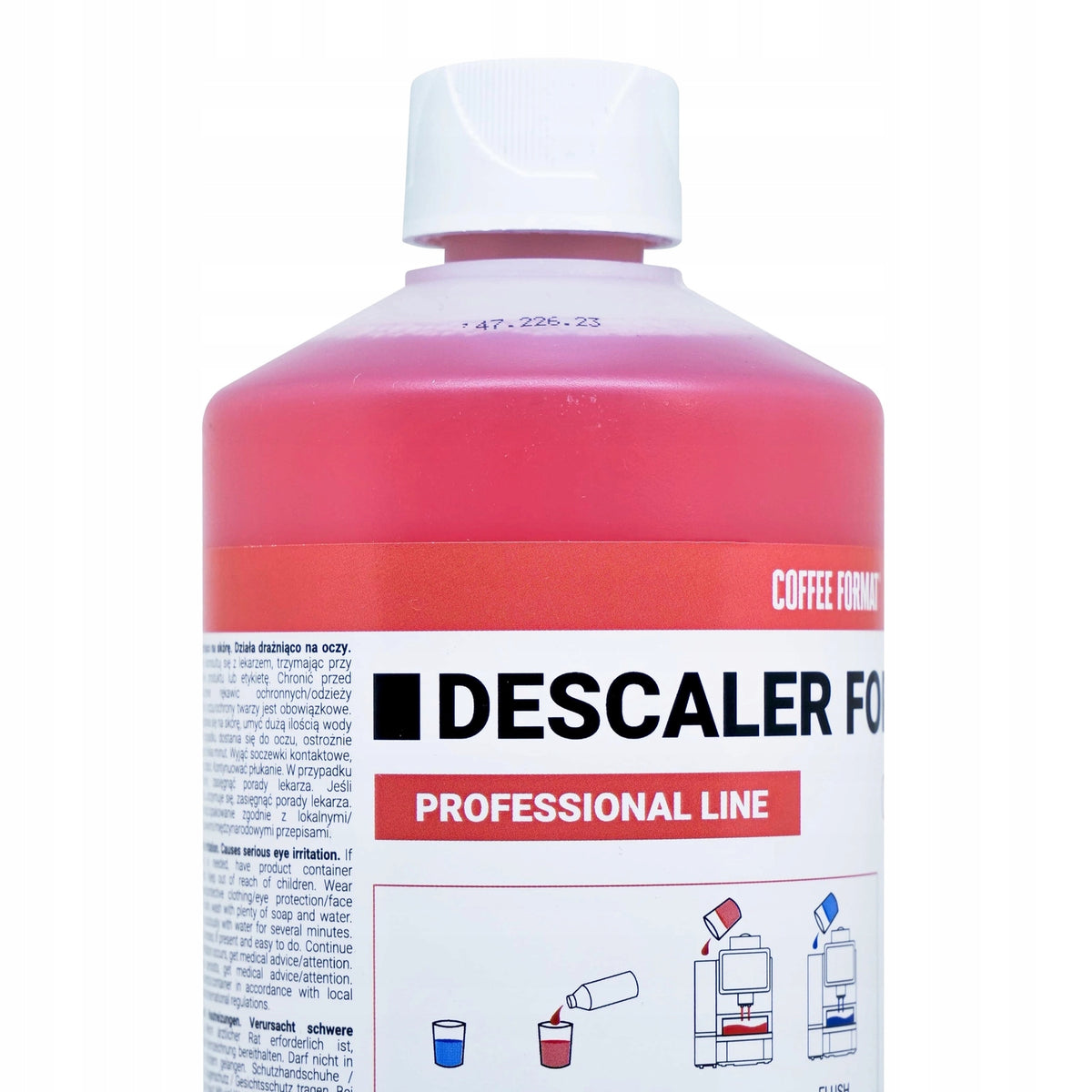 Coffee Format Descaler for espresso machine with colour indicator 1000 ml Brand Coffee Format