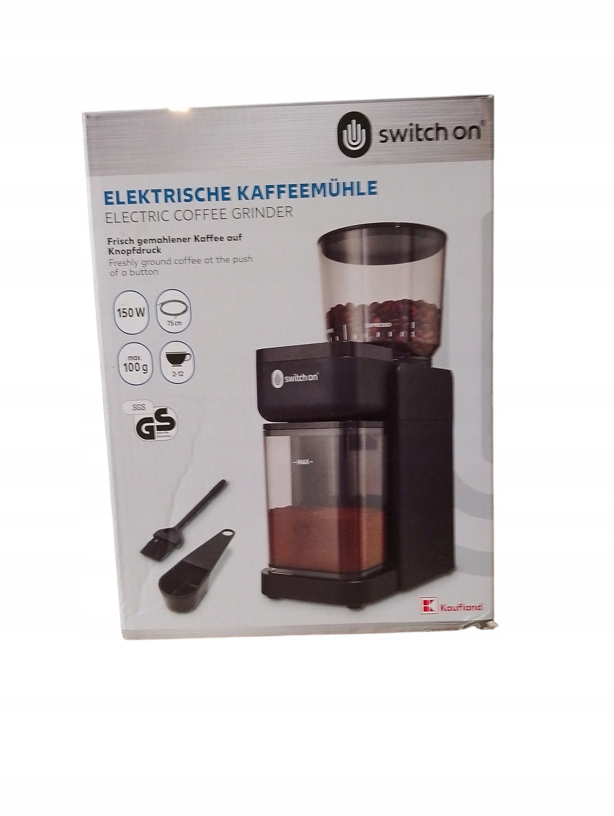 Coffee Grinder Switch On SOKSM 150 A1 Brand SilverCrest