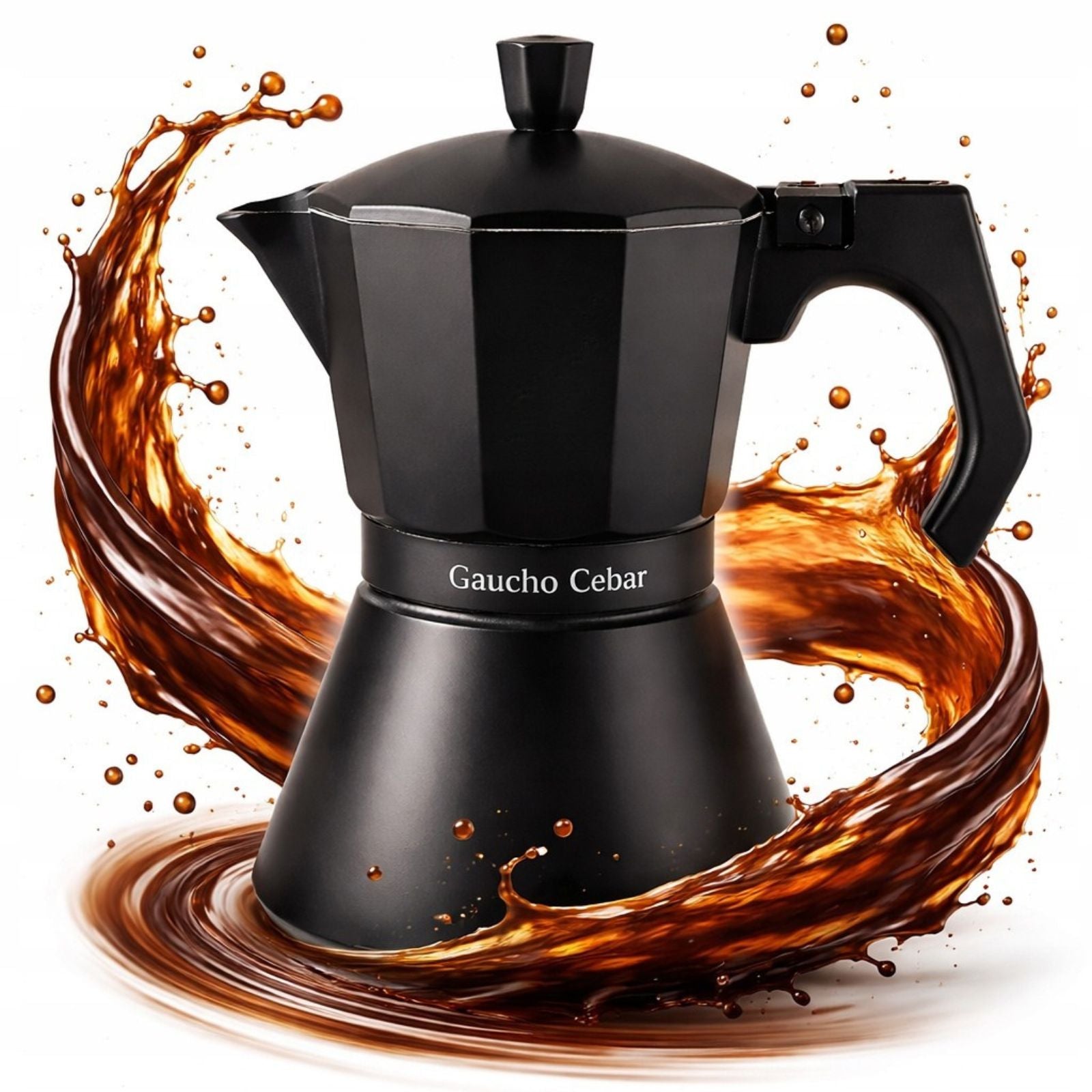 Coffee Maker Gas Induction 6 Cups Espresso