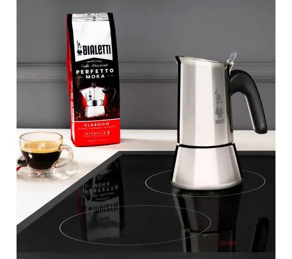 Coffee maker Bialetti New Venus 6tz 235 ml Induction Silver Packaging status original