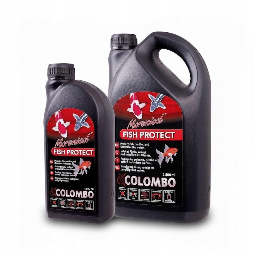 Colombo Fish Protect 1L–for 20 000L-Regeneration after treatment Packaging status original