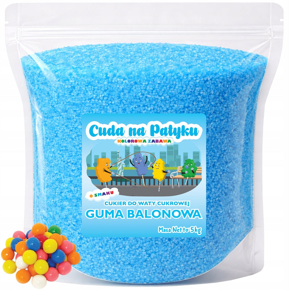 Colorful Cotton Candy Sugar for Flavor Machine BALLOON GUM 5 KG