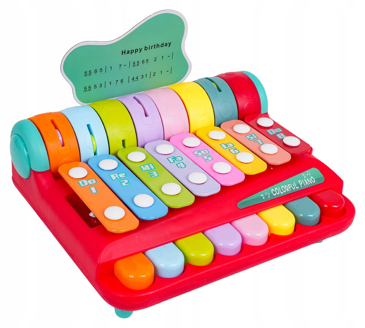 Colorful xylophone for toddlers aged 18 months and up Manufacturer code ZDN.YL1022-38