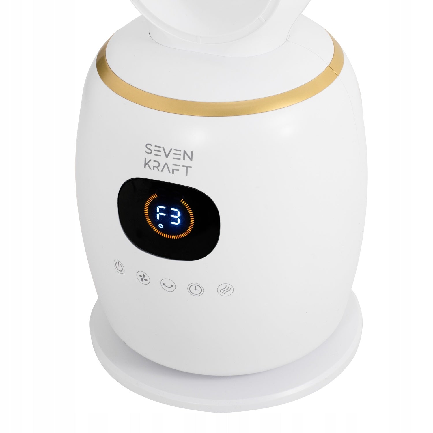 Column Fans Standing Bladeless Quiet LED White + Remote Control Timer Brand ADLER