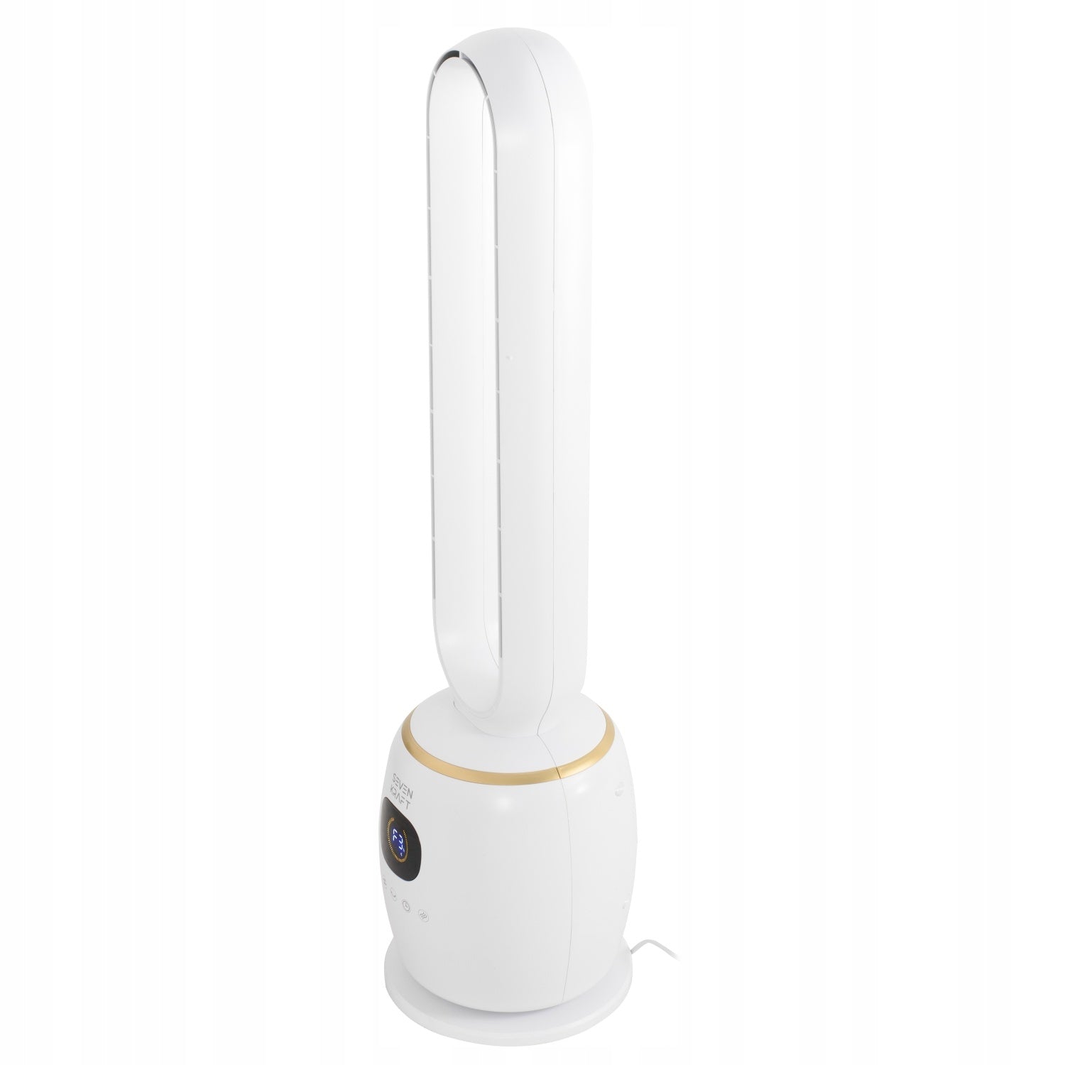 Column Fans Standing Bladeless Quiet LED White + Remote Control Timer Functions oscillation timer