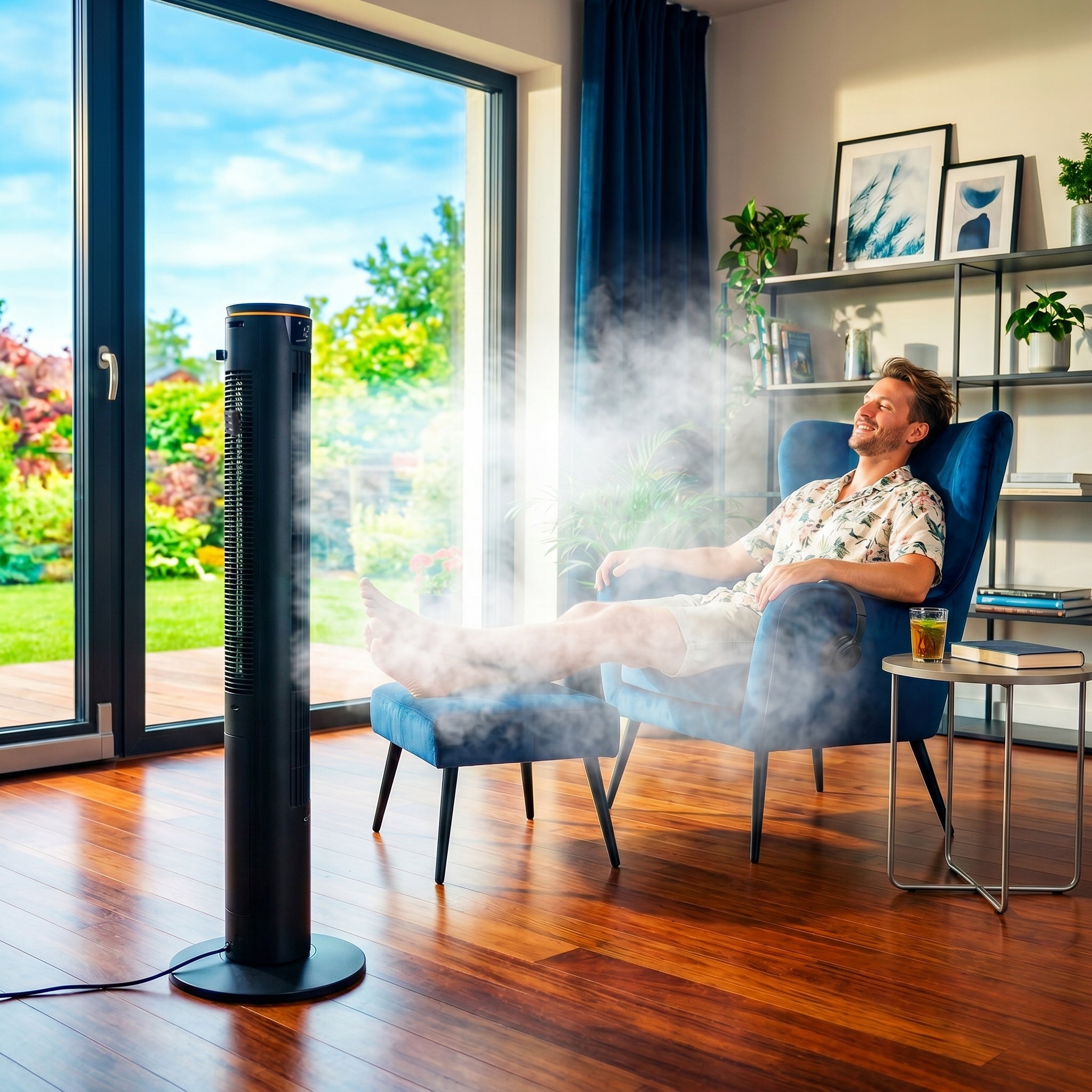 Column fan CLIMATIVE MIST silent fan MIST+IONIZATION+AROMA Packaging status original