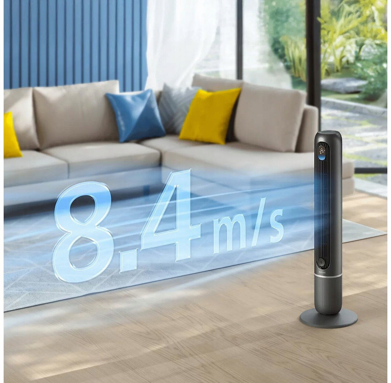 Column fan PHILIPS CX7550/01 Dark grey Brand Philips