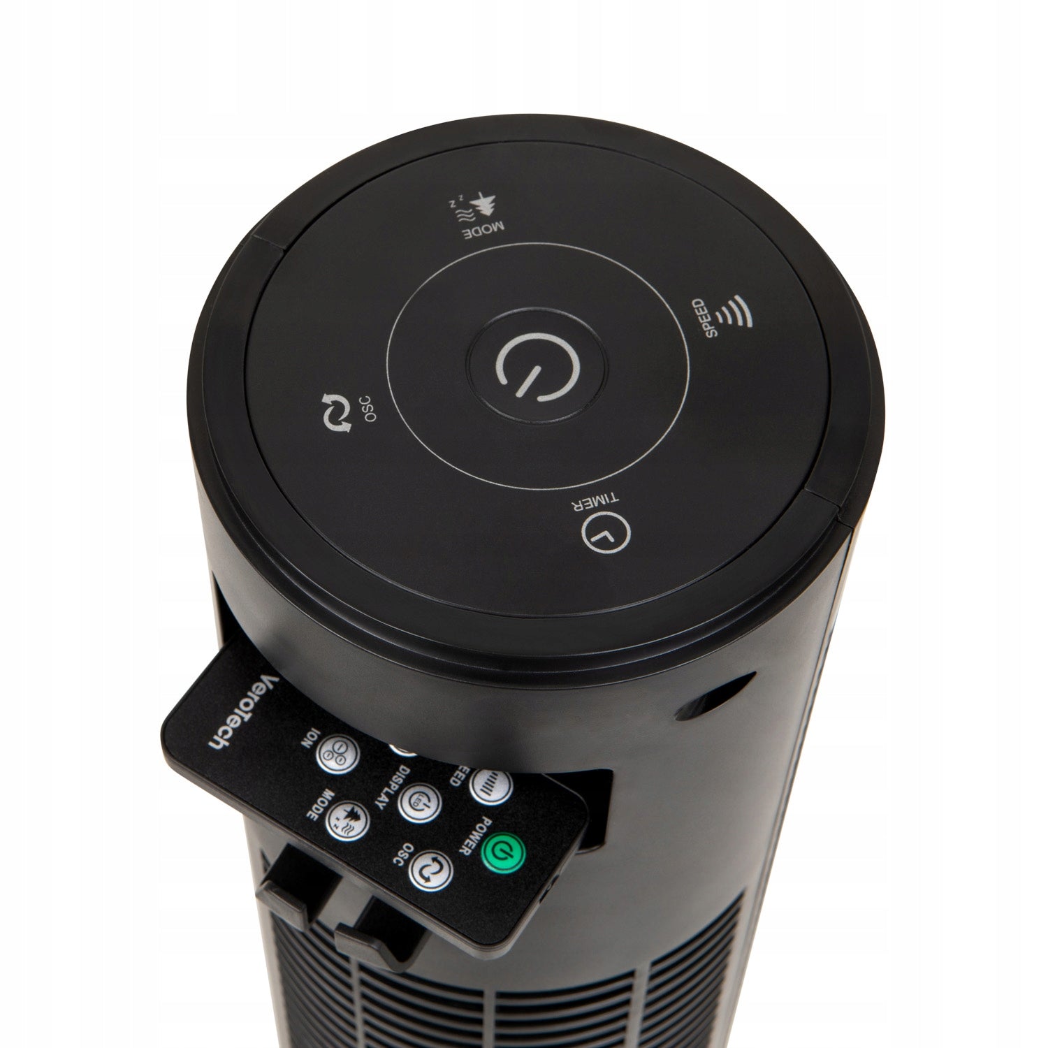 Column fan Verotech VF-910B black Functions ionization air purification oscillation automatic oscillation timer