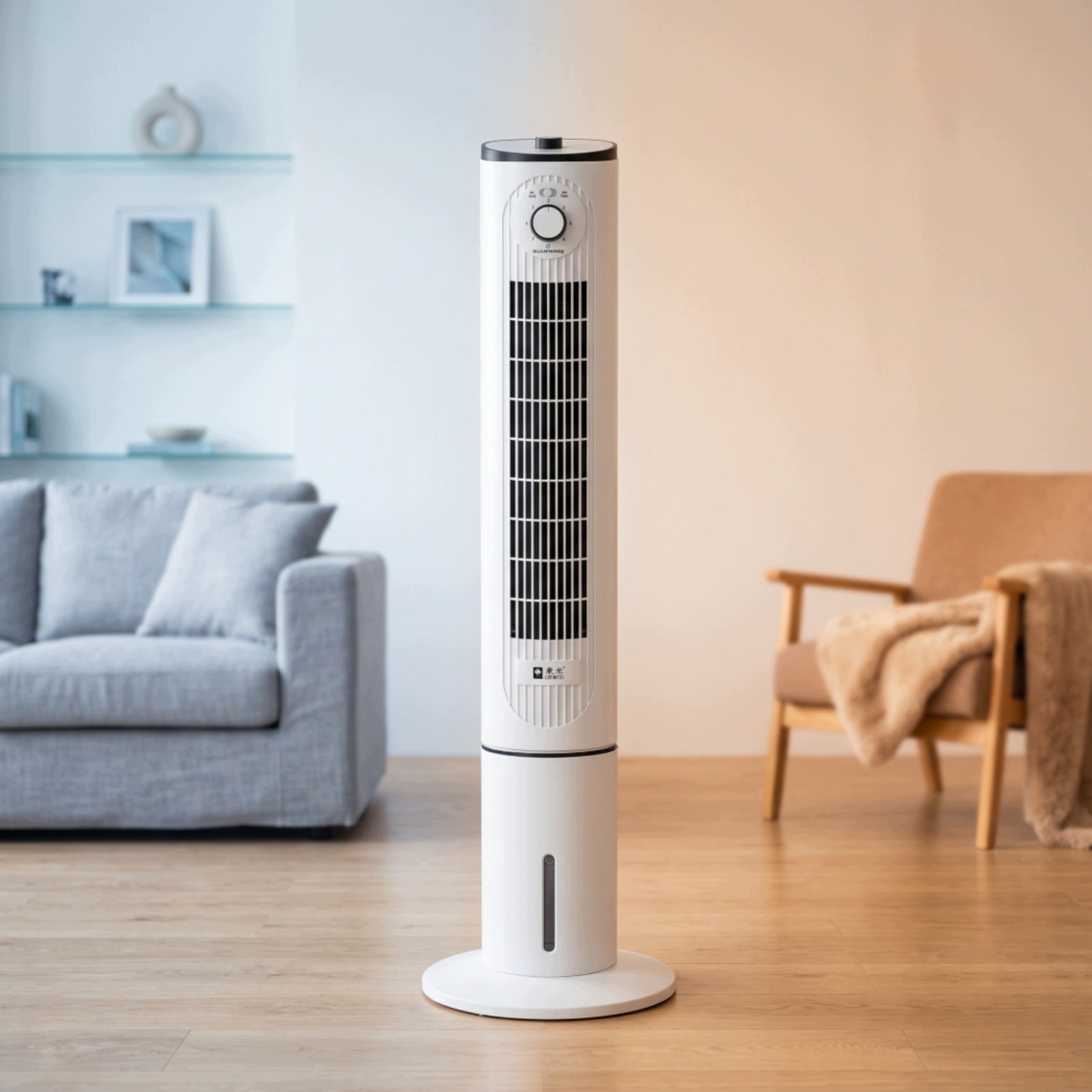 Columnar Air Cooler Cooling Evaporative Air Cooler Slim for Living Room Packaging status original