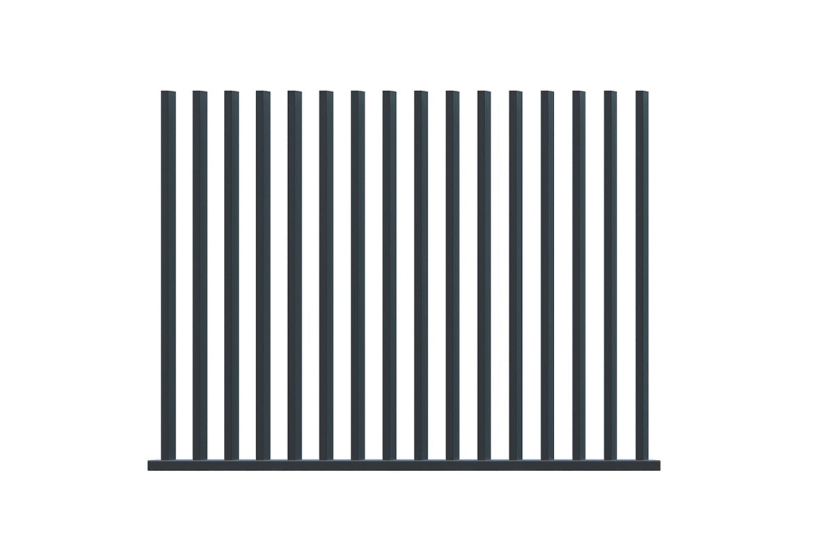 Comb fencing span H 160 cm, W 200 cm, Transport PL
