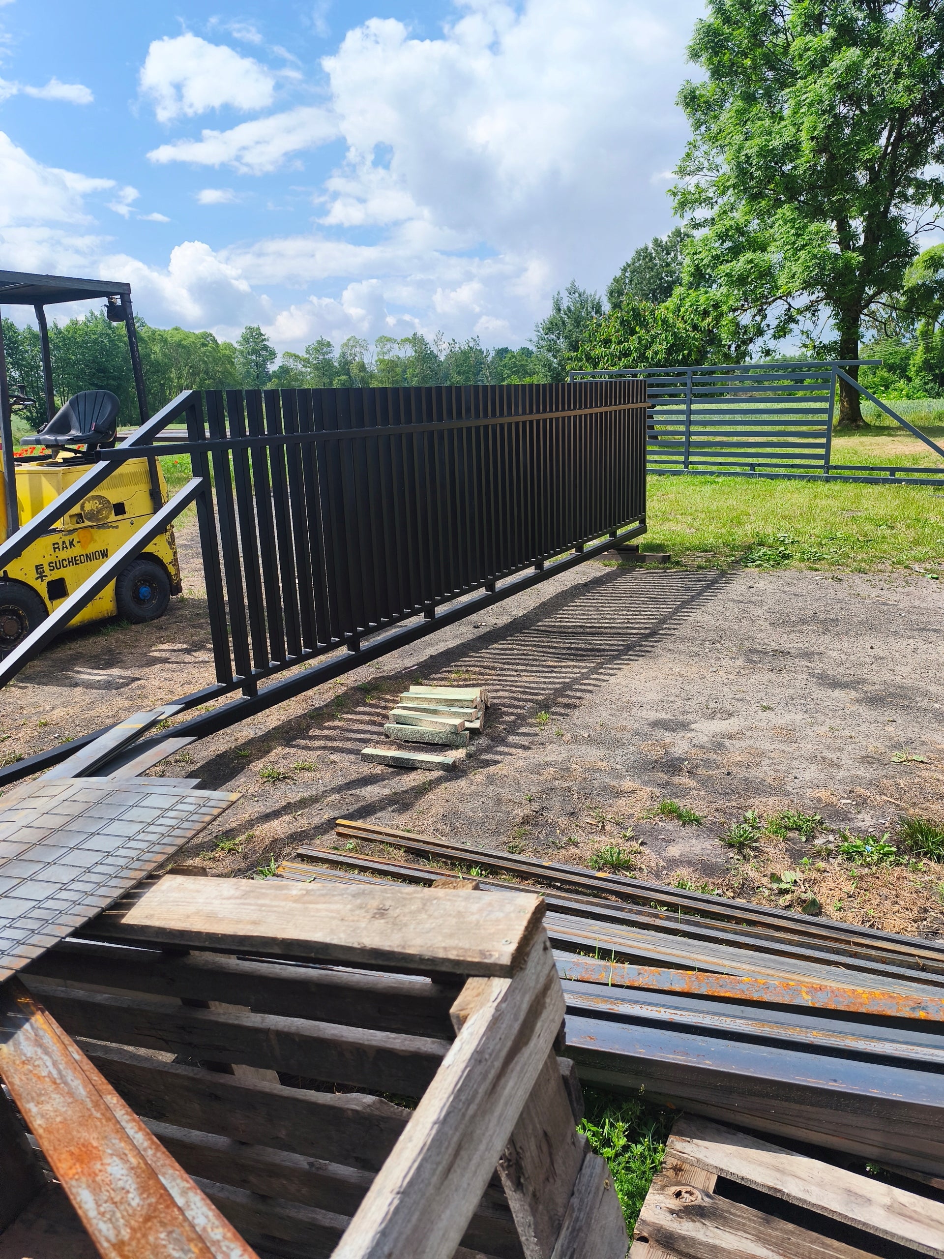 Comb sliding entrance gate 400x150 Brand no brand