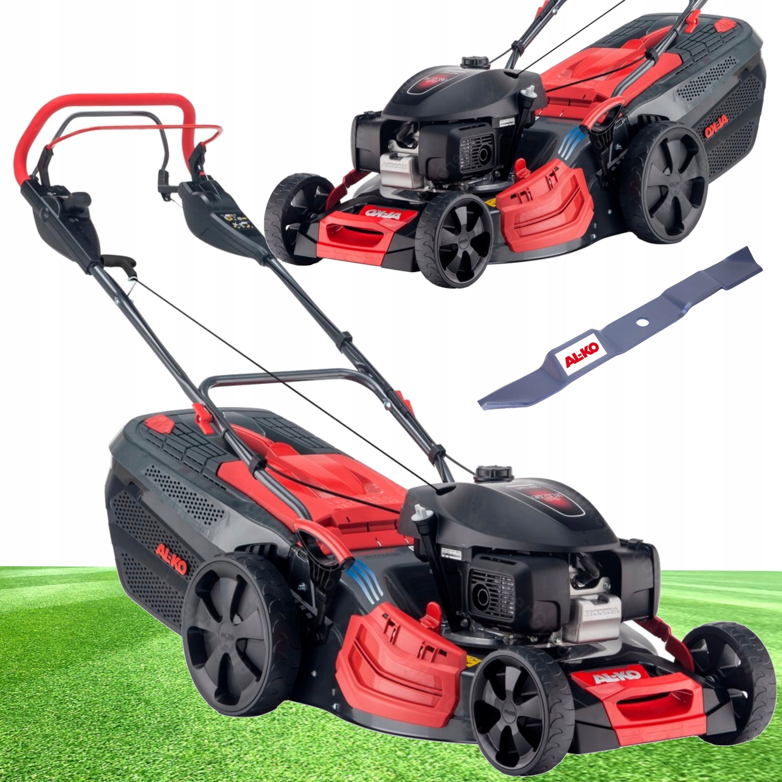 Combustion mower with AL-KO Honda 167 cm3 51cm Grinding 5in1 BASKET 70l