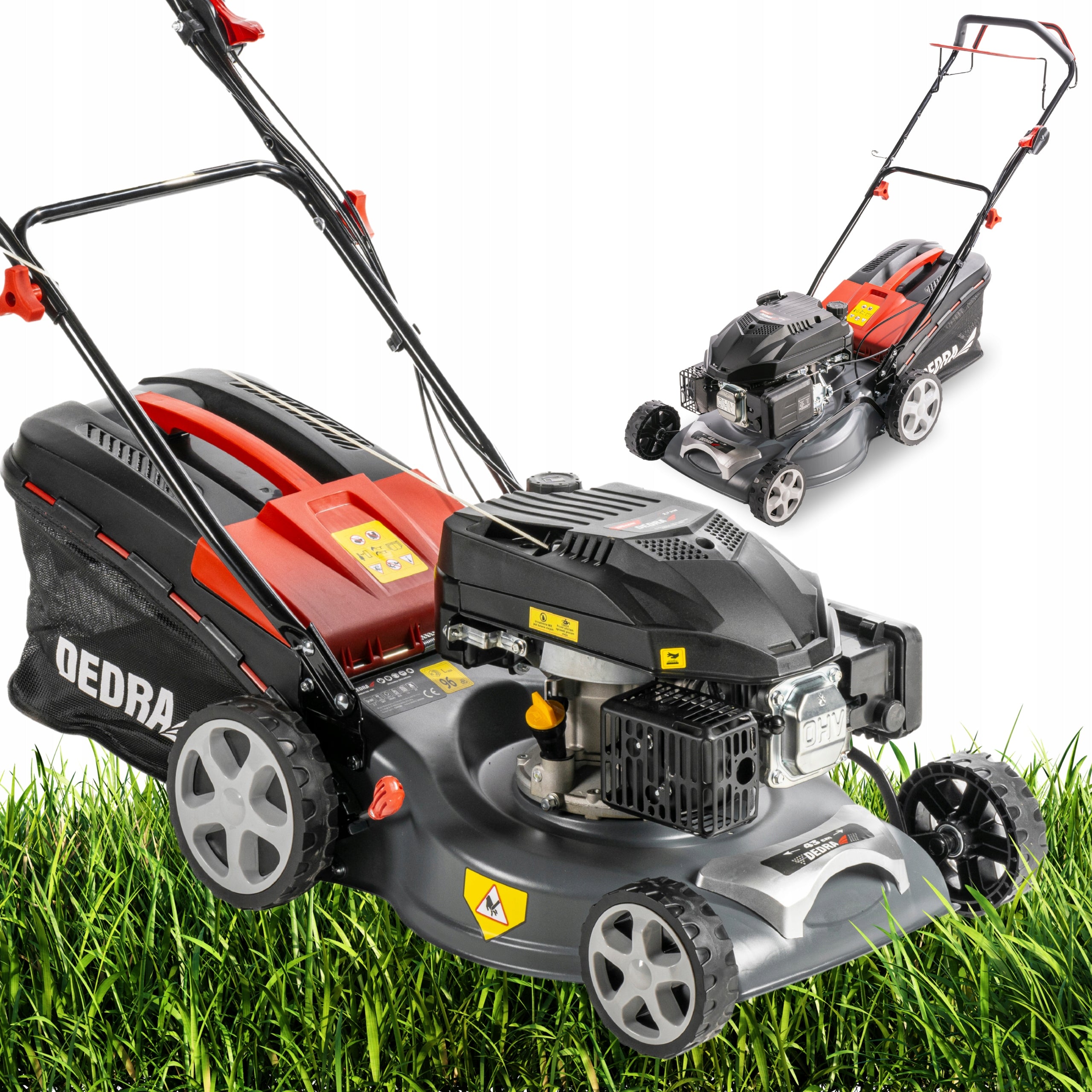 Combustion mower with Drive 139 cm³ 2,7kW Mulching 43 cm For Grass DEDRA