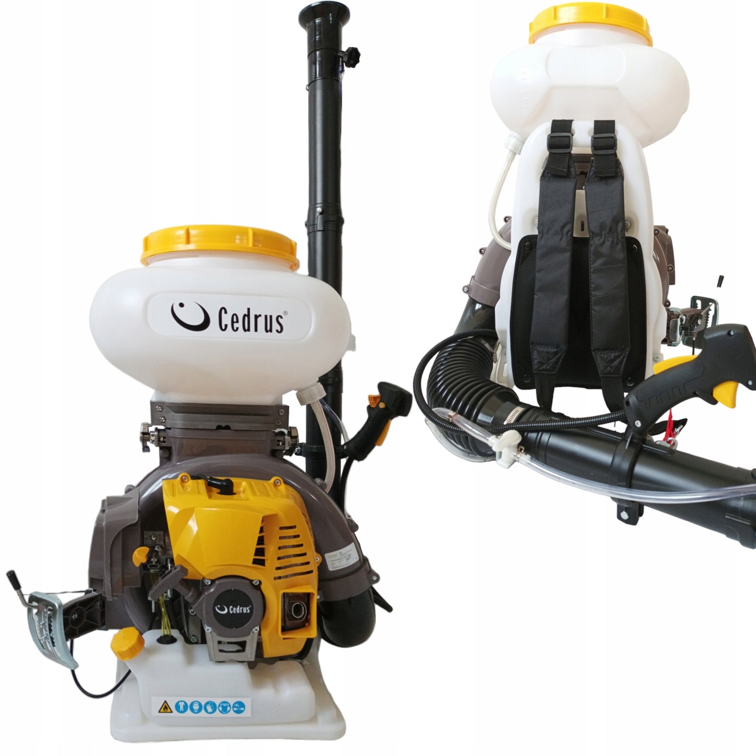 Combustion sprayer 14 liters 79.4 cm³ auxiliary pump