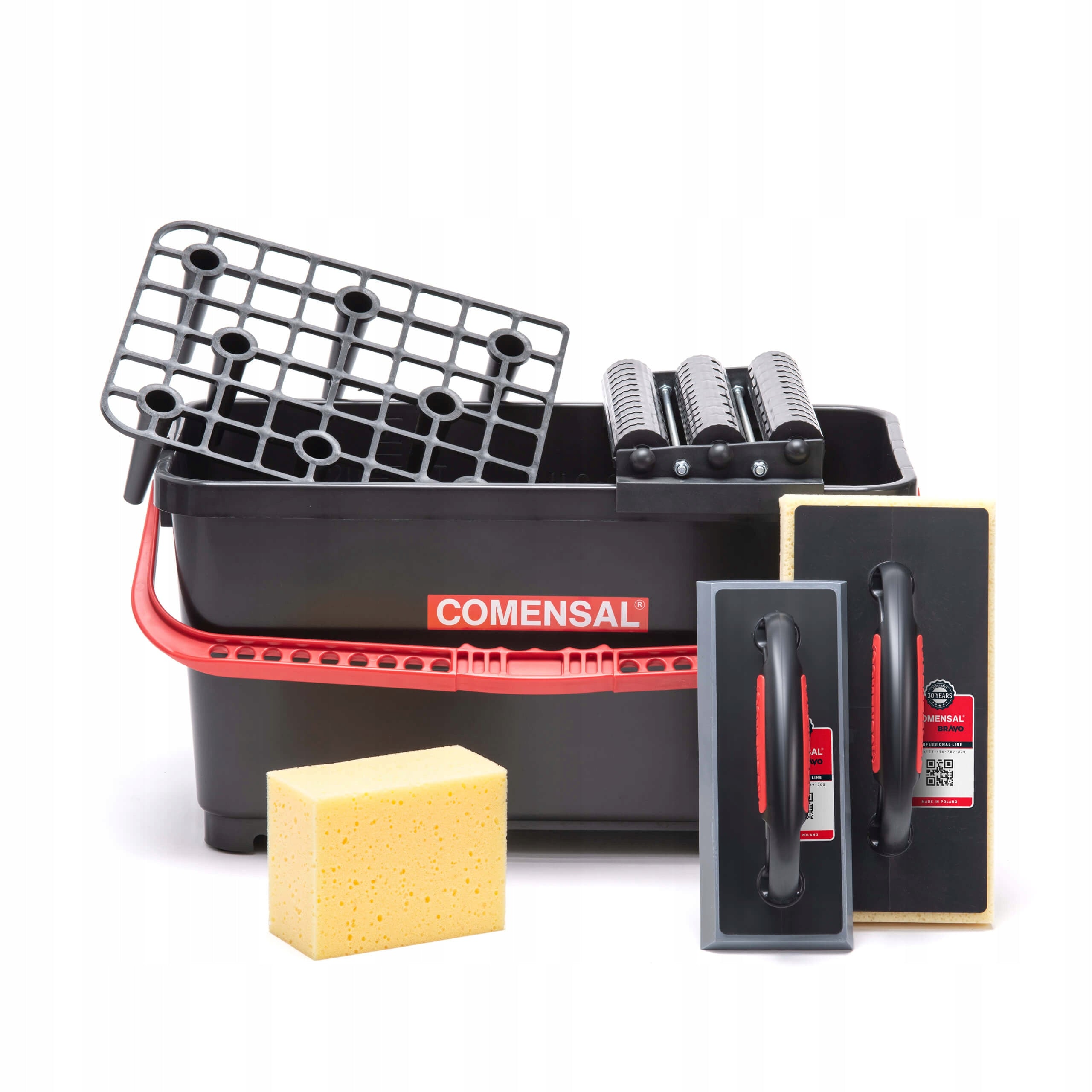 Comensal 24L Grouting Bucket, Glazing Set 6 Elements