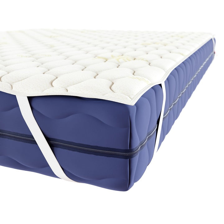 Antčiužinis Fluxar home N1034 Saba Aloevera, 160x200cm,  baltas