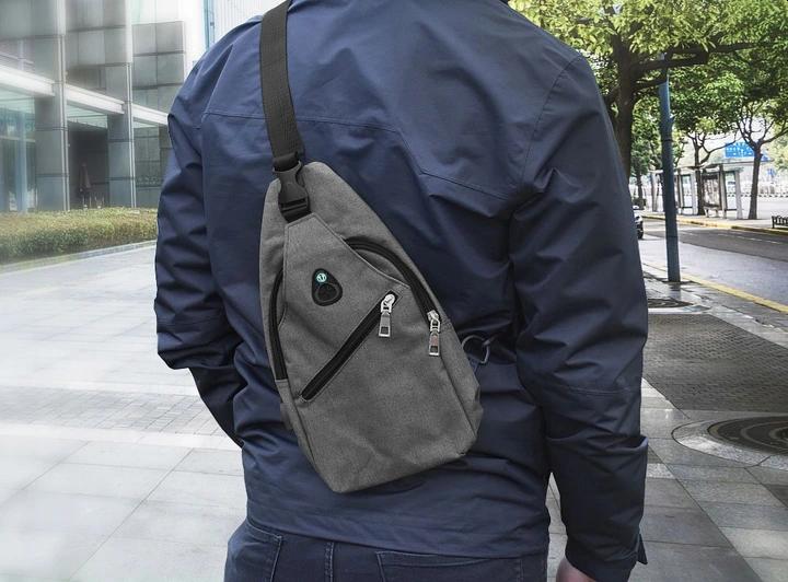 Comfortable One-Shoulder Sports Backpack Black Brand no brand