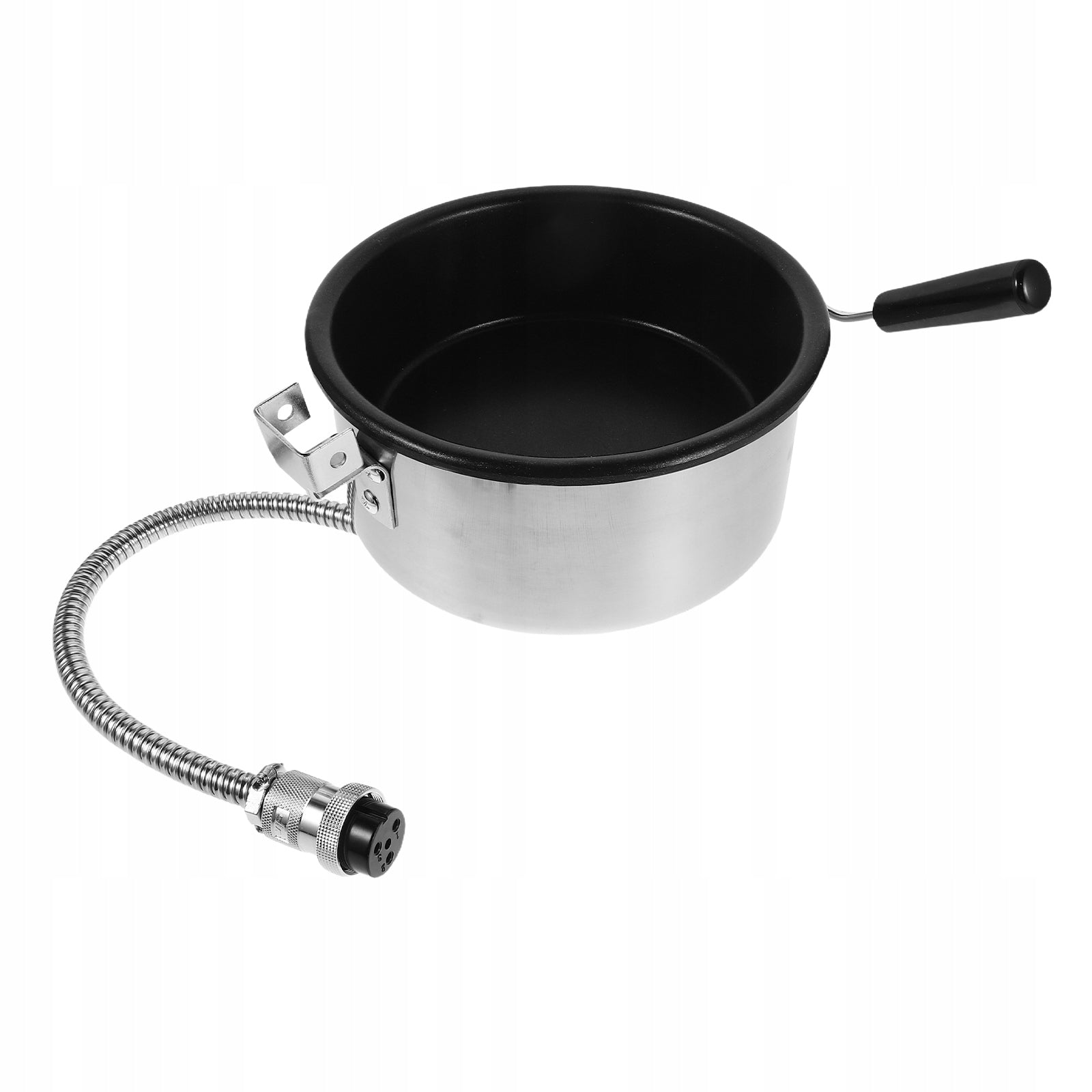 Commercial Grade Silver Popcorn Kettle Pot for Easy Popcorn Making Brand no brand