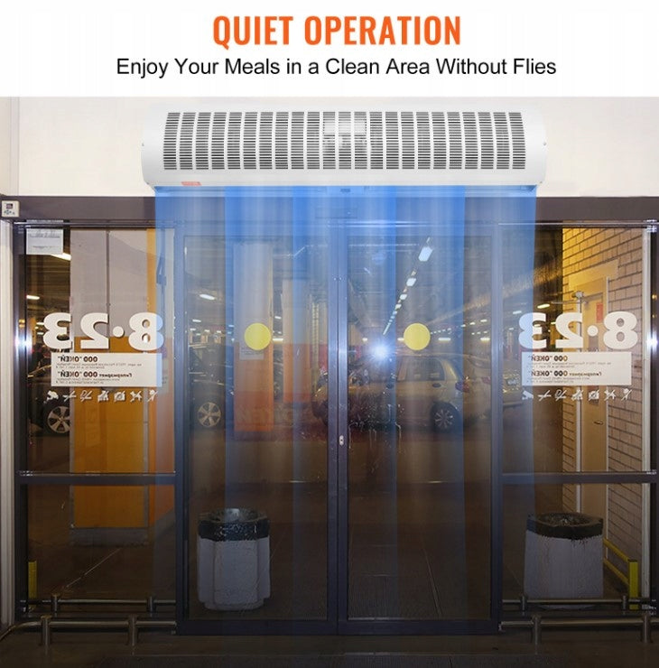 Commercial Interior Air Curtain 42 Inch Axial Manufacturer code kurtyna powietrzna do wnętrz 42 cale Osiowy