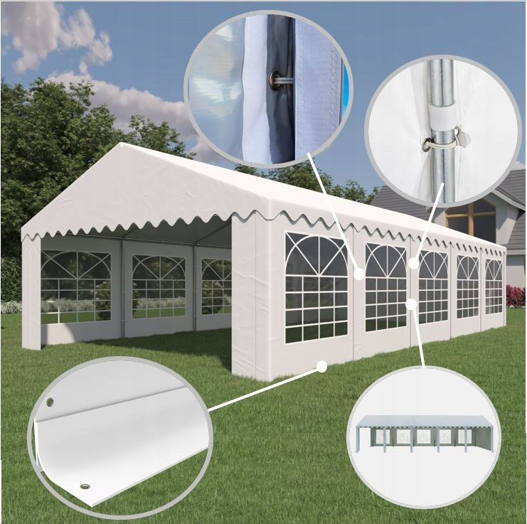 Commercial Party Catering Tent 5x10m x 10m PVC Pavilion Type tent