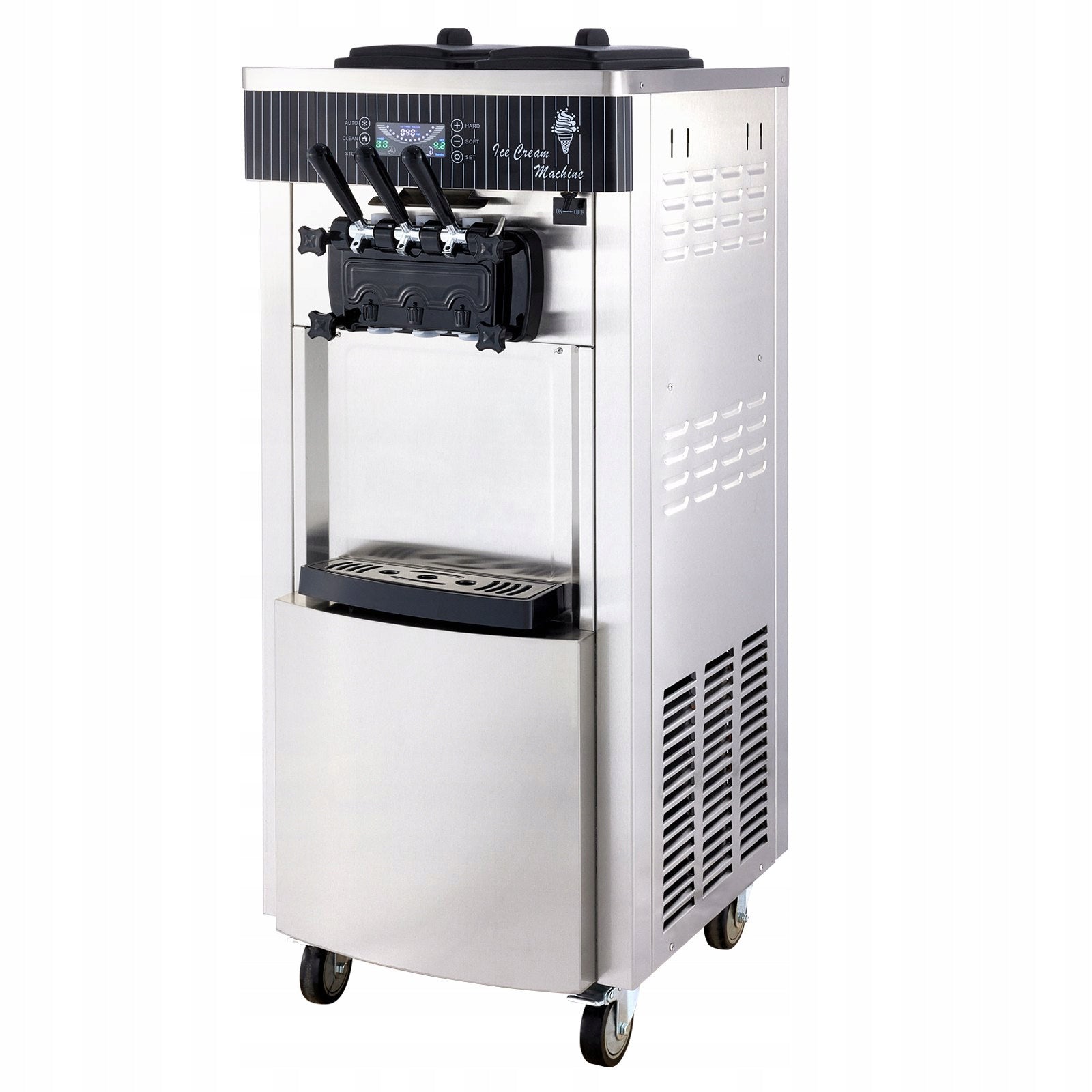 Commercial Soft Ice Cream Maker 2x6L 3 Flavors 2200W Catering Manufacturer code shBJLJYK8228HPD1V2